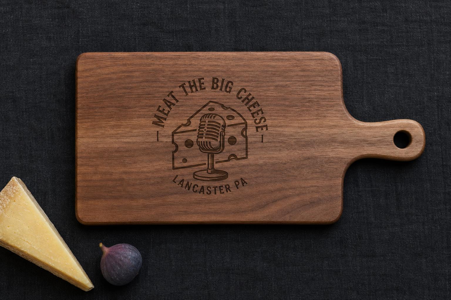 Engraved Walnut Board